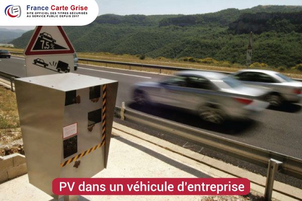 PV dans un véhicule d’entreprise