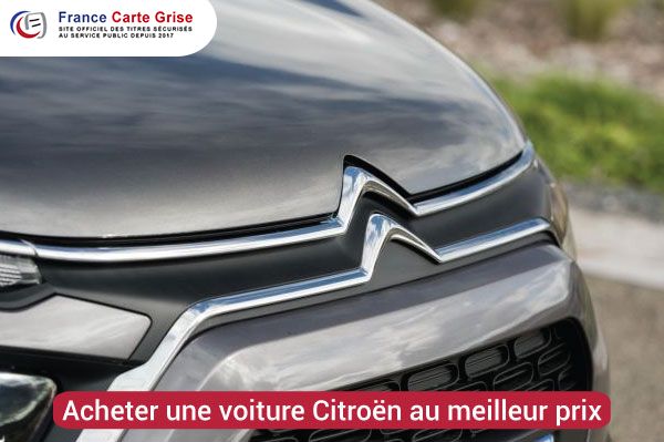 Achat Citroën au meilleur prix