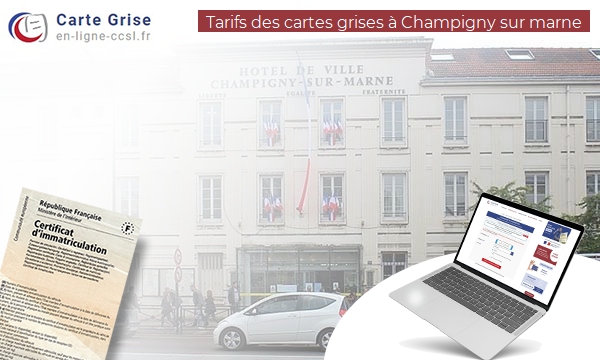 Carte Grise Champigny-sur-Marne