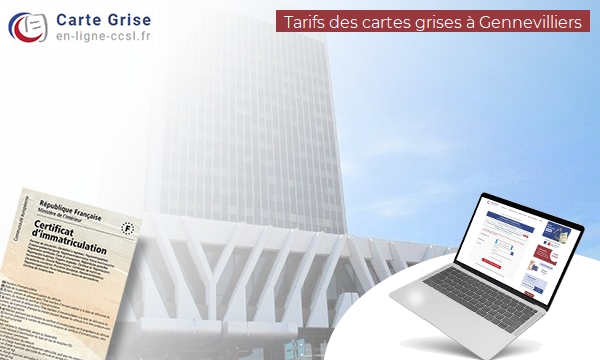 Carte Grise Gennevilliers