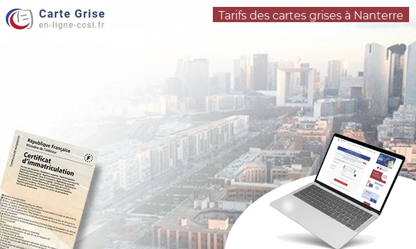 Carte Grise Nanterre
