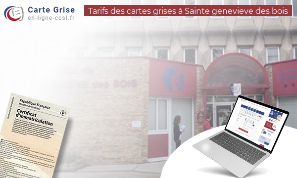 Carte Grise Sainte-Geneviève-des-Bois