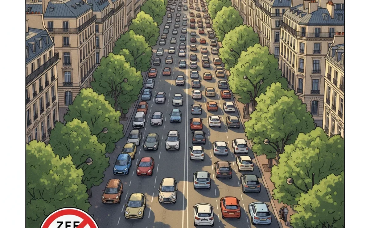 Fin des ZFE 2026 : véhicules polluants de retour en circulation libre dans une agglomération française